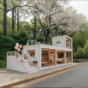 Pods modulaires urbains Espace café en acier infusé <span class=keywords><strong>de</strong></span> vert Toilettes portables pour maisons <span class=keywords><strong>de</strong></span> ville Salons Parcs Villas Magasins - Product Image 2