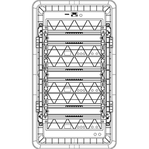 Interrupteur mural Vimar V53136 encastré, noir, en plastique fumé, unipolaire, IP40 - Product Image 4