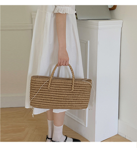 Bali Summer Beach Tote <span class=keywords><strong>borsa</strong></span> di paglia di Rafia 2023 Bolso paglia Rafia De Playa intrecciata oversize in pelle naturale enormi grandi donne - Product Image 6