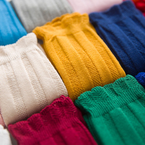 <span class=keywords><strong>Calcetines</strong></span> de Algodón Suaves y Cálidos hasta la Rodilla <span class=keywords><strong>para</strong></span> <span class=keywords><strong>Niñas</strong></span> y Niños, <span class=keywords><strong>con</strong></span> Volantes, Coloridos, de <span class=keywords><strong>Encaje</strong></span>, Tipo Tubo, Uniformes Escolares - Product Image 6