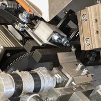 Machine de pliage automatique de profilés en aluminium CNC YBKE, équipement de formage automatique de cadres d'entretoises pour la production de verre isolant