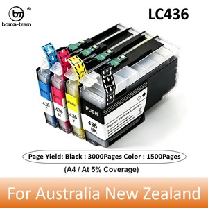 Cartouche d'encre compatible AU NZ LC436 LC436XL pour Brother MFC-J4340DW MFC-J4440DW J4540DW J5855DW J5955DW J6555DW <span class=keywords><strong>J6955DW</strong></span> J6957DW - Product Image 1