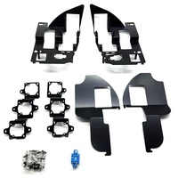 Autres accessoires d'éclairage automobile : Support de montage pour lentille de projecteur LED 1,5 pouce pour Lexus GX 4 2019-2023, cadre de projecteur Matrix