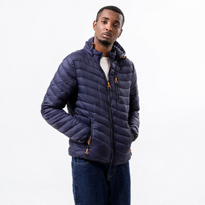 2025 personnalisé hiver nouveau léger hommes <span class=keywords><strong>chaud</strong></span> à capuche coton rembourré doudoune - Product Image 2