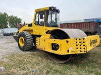 Compacteur routier d'occasion BOMAG BW226 de 26 tonnes avec rouleau à tambour unique et rouleau à pieds de 217, 213, 219 – Compacteur routier robuste