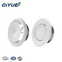 Diffuseur d'air métallique pour la ventilation, accessoires de ventilation, raccords de conduits, systèmes de ventilation d'air frais centralisé pour hôpitaux et CVC
