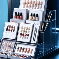 Imprimante à ongles verticale de bureau entièrement automatique avec IA, distributeur automatique conforme ADA, équipement de nail art en libre-service à écran tactile