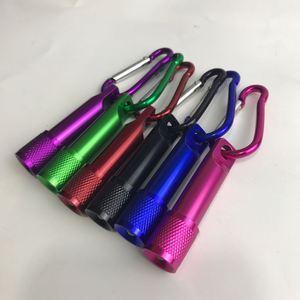 Fashion Metal Mini Aluminum Alloy Flashlight Bright <b>Keychain</b> Custom Logo <b>Keychain</b> Walking Light <b>Keychain</b> Bag Pendants Keyrings - Product Image 3