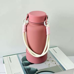 Bouteille d'eau en acier inoxydable à double paroi à large ouverture de 32 oz / 1000 ml, écologique, pour le sport et les voyages, isolation thermique de 12 à 24 heures - Product Image 6