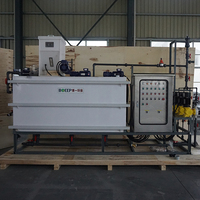 Système automatique de mélange et de dosage de poudre chimique polymère pour réservoir de stockage d'eau, flocculant au chlore pour le traitement des eaux usées