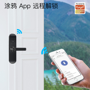 สมาร์ทล็อคประตูอัจฉริยะ ปลดล็อคด้วยรหัสผ่าน  วัสดุสแตนเลส  ระบบล็อคด้วยลายนิ้วมือ  ควบคุมผ่านแอปสมาร์ทโฮม - Product Image 4