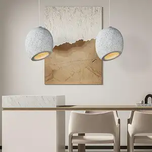 Lampadario Vintage per sala da pranzo lampada da tavolo arte creativa camera da letto moderna illuminazione wabi-Sabi