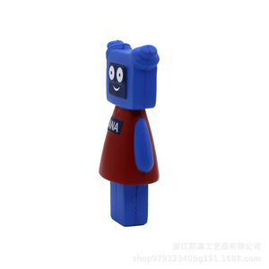 Muñeco Robot de Espuma PU de Alta Elasticidad, Juguete Antiestrés, Decoración de Dibujos Animados, Regalo para Niños de 5 a 7 Años, Unisex - Product Image 5