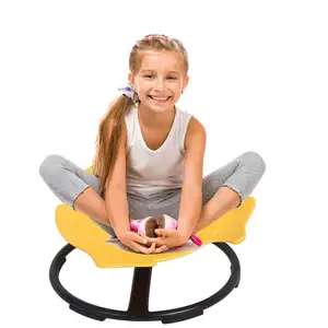 어린이 회전 의자, 어린이용 감각 의자, 회전 의자 흔들 의자 어린이 균형 장난감 게임 균형 물리 치료 장비