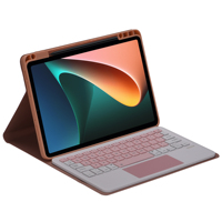 Sarung Tablet Papan Ketik untuk Xiaomi Pad 5 Pro Casing 11 2021 Mipad 5 Papan Ketik Nirkabel dengan Papan Ketik Mouse Sentuh Bantalan Sentuh