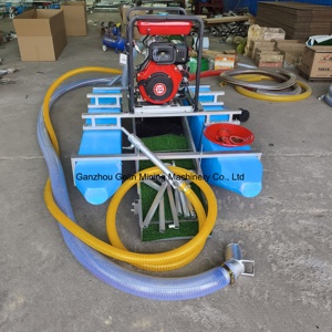 Mini-drague siphonique pour l'orpaillage avec moteur à essence 500cc, pompe simple 19,5 CV pour l'or alluvial des ruisseaux et des rivières - Product Image 6