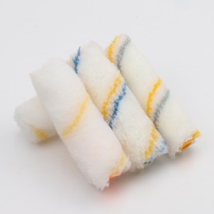 Tête de brosse mini-<span class=keywords><strong>rouleau</strong></span> de qualité industrielle 3 \ "4 \" 6 \ "brosse d'angle en fil de coton polyester avec personnalisation OEM - Product Image 5
