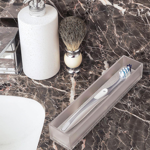 Nhà máy-Tùy chỉnh phòng tắm hộp lưu trữ, giá cực thấp Acrylic bàn chải đánh răng hộp lưu trữ hộp hiển thị - Product Image 3