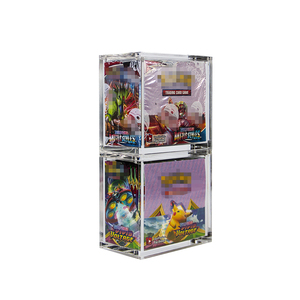 Chống UV 99% Stackable hiển thị Acrylic Booster Box trường hợp đối với pokeoned - Product Image 3