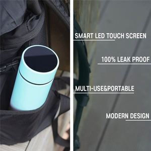 Taza <span class=keywords><strong>de</strong></span> agua con pantalla <span class=keywords><strong>de</strong></span> temperatura LED inteligente <span class=keywords><strong>de</strong></span> acero inoxidable 304 personalizable, taza <span class=keywords><strong>de</strong></span> aislamiento al vacío - Product Image 5