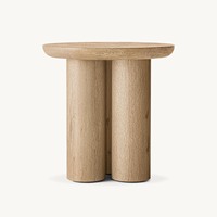Table basse moderne en bois de chêne de haute qualité, base en bois massif, garantie 3 ans, OEM/ODM personnalisé pour mobilier d'intérieur