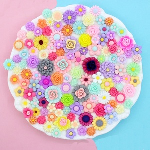 Paso <span class=keywords><strong>Sico</strong></span> 20 thèmes assortis aléatoires, cabochons en résine sur le thème des ours, bonbons, kawaii, aliments, fruits, filles, pour la décoration d'ongles et les accessoires de nail art - Product Image 5