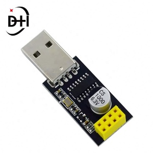 ESP01 โปรแกรมเมอร์อะแดปเตอร์ UART ESP-01 CH340G USB ไปยัง ESP8266 ดีบักเกอร์ไร้สายไวไฟบอร์ดพัฒนาโมดูล ESP-01 บอร์ดทดสอบ - Product Image 3