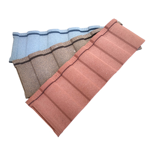 Migliore vendita su misura arcobaleno Design ondulato in pietra rivestito tegole in acciaio - Product Image 4