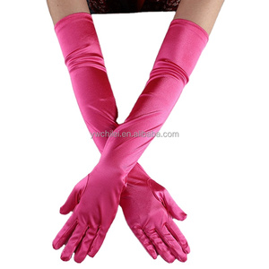 45cm sur le coude mariée <span class=keywords><strong>demoiselle</strong></span> <span class=keywords><strong>d</strong></span>'<span class=keywords><strong>honneur</strong></span> Performance hôte mat <span class=keywords><strong>gants</strong></span> élastiques - Product Image 6