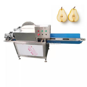 Machines de coupe de fruits frais en acier inoxydable 300kg par heure Les demi-machines de refendage de légumes sont une vente chaude - Product Image 1