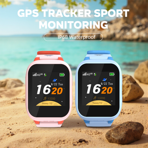 Montre connectée GPS pour enfants 4G LTE, téléphone, ultra-légère, sport, écran tactile HD, appel vidéo, SOS, étanche IP68, dispositif de suivi pour personnes âgées - Product Image 2