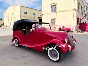<span class=keywords><strong>Auto</strong></span> Elettrica Classica Vintage Rossa Personalizzata <span class=keywords><strong>per</strong></span> Matrimoni e Tour Turistici - Product Image 4