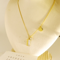 Collar de Moda al por Mayor, Colorido, de Marca, Chapado en Oro, de Acero Inoxidable, Joyería de México para Mujer, Regalos