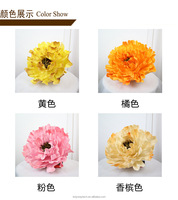 Fleurs de pivoine géantes artificielles extérieures faites à la main pour le nouvel an pour les événements décor festif avec de fausses fleurs géantes