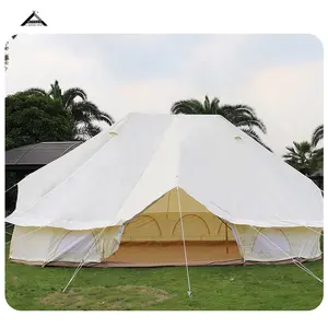 BOTEEN tenda berkemah Zelt, tenda berkemah luar ruangan kustom, tenda Vintage, Yurt besar, tahan hujan, tenda Kemah padang pasir untuk pesta