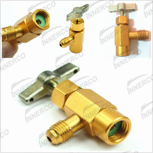 Bon pas cher CT-339 CT-338 <span class=keywords><strong>R134</strong></span> Valve Ouverte r134a Réfrigérant Ouvre-<span class=keywords><strong>bouteille</strong></span> Outils De Climatisation Peut Taper la Valve - Product Image 1