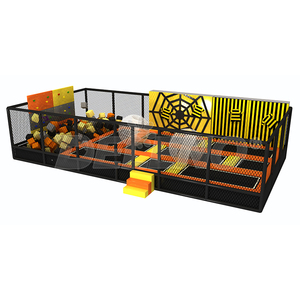 Équipement de terrain de jeux intérieur pour enfants, vente chaude, taille personnalisée, parc de trampoline intérieur pour enfants - Product Image 4