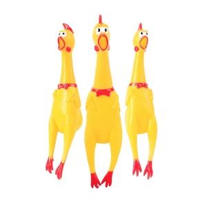 Juguete Impermeable para Mascotas, Gato o Perro, con Sonido de Pollo Amarillo que Chillando, Diseño Biónico - Product Image 4