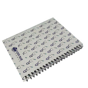 สมุดบันทึกพยาบาลแบบเย็บลวดสำหรับจดบันทึก - พิมพ์ลายตามสั่ง - Product Image 5