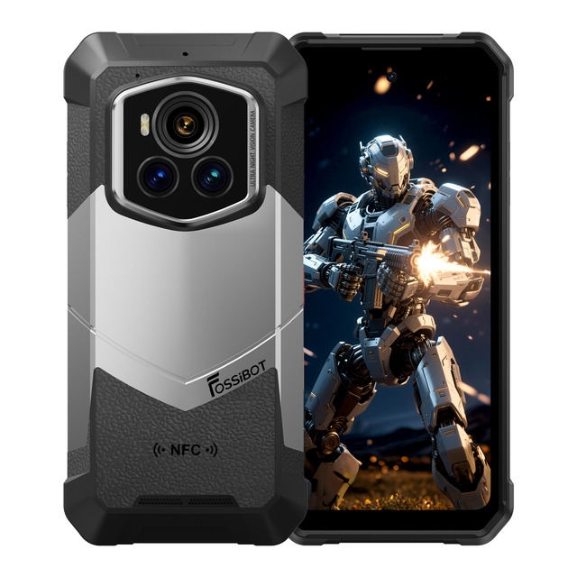 Pro Rugged Phone Night Vision Camera Android 15 30GB+512GB 5G Network Octa Core CPU IP68 Level