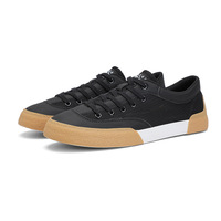 Chaussures de marche pour hommes, couleur unie, plates, respirantes, à lacets, en tissu mesh, pour dropshipping