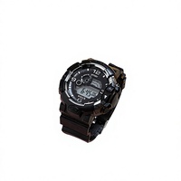 Montre de sport numérique rose pour étudiants et enfants, montre-bracelet électronique avec bracelet en silicone, affichage lumineux