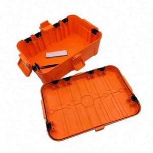 Boîte électrique extérieure grande capacité, étanche, avec couvercle pour rallonge, protection contre les intempéries pour prises extérieures - Product Image 3