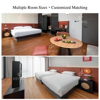 Solutions clés en main pour projets hôteliers personnalisés, mobilier d'hôtel Holiday Inn Express, mobilier complet pour chambre d'hôtel, ensembles de meubles de chambre d'hôtel