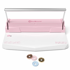 2-in-1 Duo Máy ràng buộc đôi Vòng dây đĩa Vòng ràng buộc scrapbooking kế hoạch Máy làm - Product Image 1