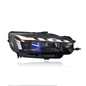 Phares LED KGKB pour Audi A5 S5 B9 2017-2020, style RS, lentille de projecteur 8000K, clignotants séquentiels, animation de démarrage, Plug & Play - Product Image 2