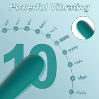 Netphi 10-Mode USB Sex-Massage gerät für Erwachsene Leistungs starker Silikon-Mini-Vibrator mit Klitoris-Saug funktion für Männer und Frauen