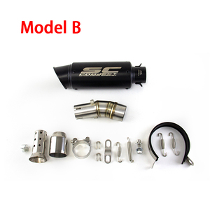 Pot d'échappement slip-on <span class=keywords><strong>SC</strong></span> Style pour moto Kawasaki <span class=keywords><strong>Ninja</strong></span> 650R ER6N ER6F 2012-2016, tuyau de course - Product Image 2