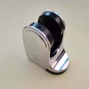 Shower Head Holder Aluminum Wall Mount Rectangle Minimalist Design Easy Installation Bathroom Accessory - Product Image 4