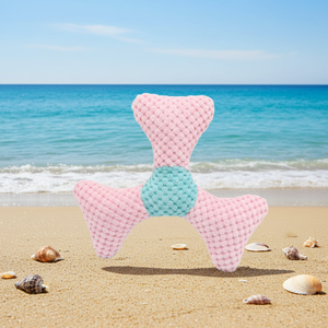 Juguetes de Peluche Suaves y Ecológicos para Mascotas, Boomerang Volador, para Jugar al Aire Libre, Masticables e Interactivos, Muestra Gratis de Fábrica - Product Image 1